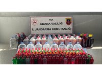 Adana’da yarım ton kaçak alkol ele geçirildi: 3 gözaltı