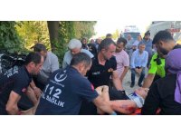 Burdur’da traktör otomobille çarpıştı: 4 yaralı