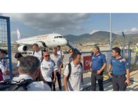 Beşiktaş, Gazipaşa-Alanya Havalimanı’na geldi