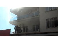 Tekstil atölyesinde çıkan yangın korkuttu