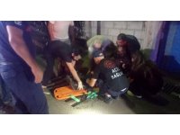 Ayağı mazgala sıkışan vatandaş kurtarıldı