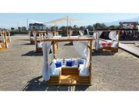 Hatay Büyükşehir Belediyesi tarafından yapımı tamamlanan Alakop Plajı hizmete açıldı