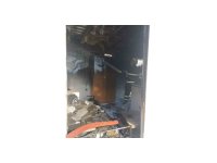 Reyhanlı’da konteyner yangını