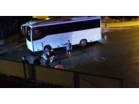 Otobüsle çarpışan elektrikli bisikletin sürücüsü yaralandı