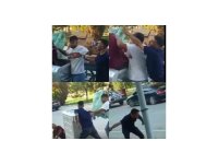 Çöpten atık toplayan şahıs darbedildi: O anlar kamerada