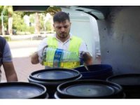 Konyaaltı’nda atık yağlar geri dönüştürülüyor