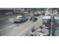 Kuryelerin seyir halinde sohbeti hastanede bitti