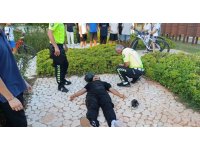 Direksiyon hakimiyetini kaybedip aydınlatma direğini devirdi, ceza yağdı