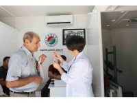 Kepez’in Mobil Sağlık Merkezi’nden Dokumapark’ta kanser taraması