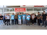 Sağlıkçılar şiddete maruz kaldı