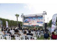 Mersin’de dev ekranda EuroBasket heyecanı