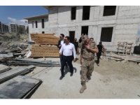 Defne’de jandarma hizmet binalarının inşası sürüyor