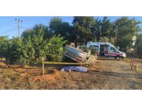Otomobil şarampole devrildi: 1 ölü
