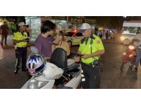 Adana’da 46 motosiklet sürücüsüne 357 bin lira ceza kesildi