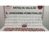 Kontrol noktasında durdurulan araçtan binlerce sentetik hap ele geçirildi