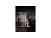 Antakya’da metruk iş yerinde yangın çıktı