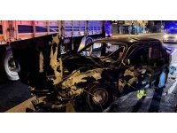 Antalya’da tırla otomobil çarpıştı: 1 ağır yaralı