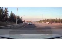 Trafik canavarı ters yönden geldi, kazalara neden oldu