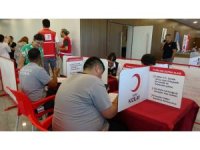 Mersin’de sağlık personeli kök hücre bağışı için sıraya girdi