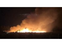 Adana’da geri dönüşüm fabrikasındaki yangın 14 saattir devam ediyor