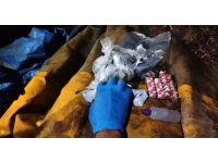 Uyuşturucuyu toprağa gömmüşler: 3 torbacı tutuklandı