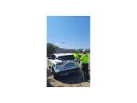 Isparta’da dron destekli trafik denetimi