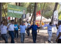 Mersin’de muhtarlar hem stres attı hem de sorunlarını paylaştı