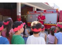 Minikler yangın güvenliğiyle ilgili bilinçlendi