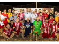 TFF Plaj Futbolu Ligi Manavgat etabında şampiyon Çimhan Sarılarspor oldu
