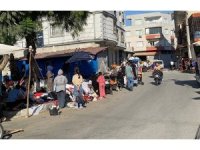 Mersin’de izinsiz kurulan pazar kaldırıldı