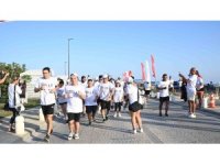 Manavgat kıyılarında "Mavi Hareket Koşusu"