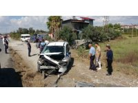 İki kuzenin kullandığı araçlar çarpıştı: 1 yaralı