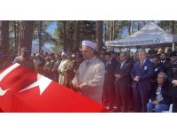 Kazada şehit olan Astsubay Çavuş Kemal Özgür, Osmaniye’de toprağa verildi