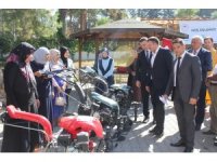 Osmaniye’de ‘Kırsal Dezavantajlı Alanlar Projesi’ kapsamında makine dağıtıldı