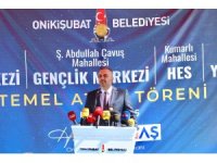 Onikişubat’ta bir günde 4 dev yatırımın temeli atıldı