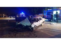 Hatay’da otomobiller çarpıştı: 1’i bebek 6 yaralı