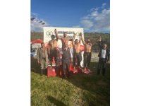 Kemer Belediyesi güreşçisinden kürsü başarısı