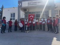 Mut’lu öğrencilerden Filistin’e destek