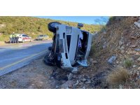 Mersin’de yine minibüs kazası: 1’i ağır 6 yaralı