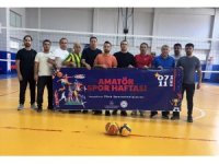 Osmaniye’nin Hasanbeyli ilçesinde amatör spor haftası coşkusu