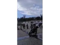 Kuvvetli rüzgar ’Kariyer Fuarı’ çadırlarını uçurdu