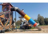 Akdeniz’de parklar yenileniyor çocuklar daha güvenli oynuyor