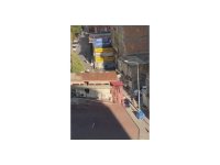 Pompalı tüfekle havaya ateş açıp kaçtı