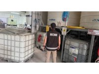 Antalya’da kaçak alkol operasyonu: 14 bin 884 litre kaçak alkol ele geçirildi