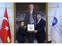 Antalya Büyükşehir Belediyesi ve Litvanya heyeti arasında işbirliği imkanları görüşüldü