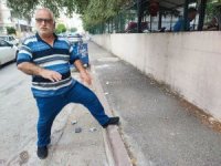 Seyhan Belediyesi parke taşı bulamayınca kaldırımı asfaltladı