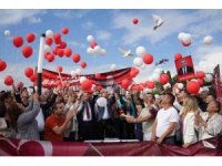 Cezaevinde bulunan eski başkan Muhittin Böcek’e gıyabında doğum günü kutlaması